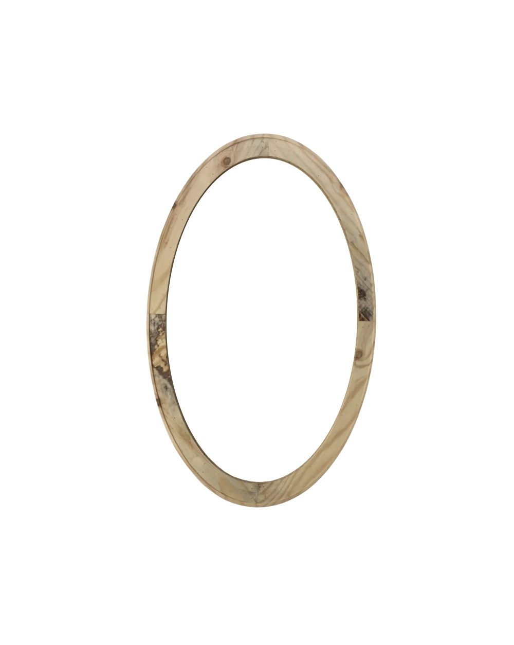 Holzrahmen oval Kiefernholz 24mm von 30x18cm bis 200x120cm – Made in Germany