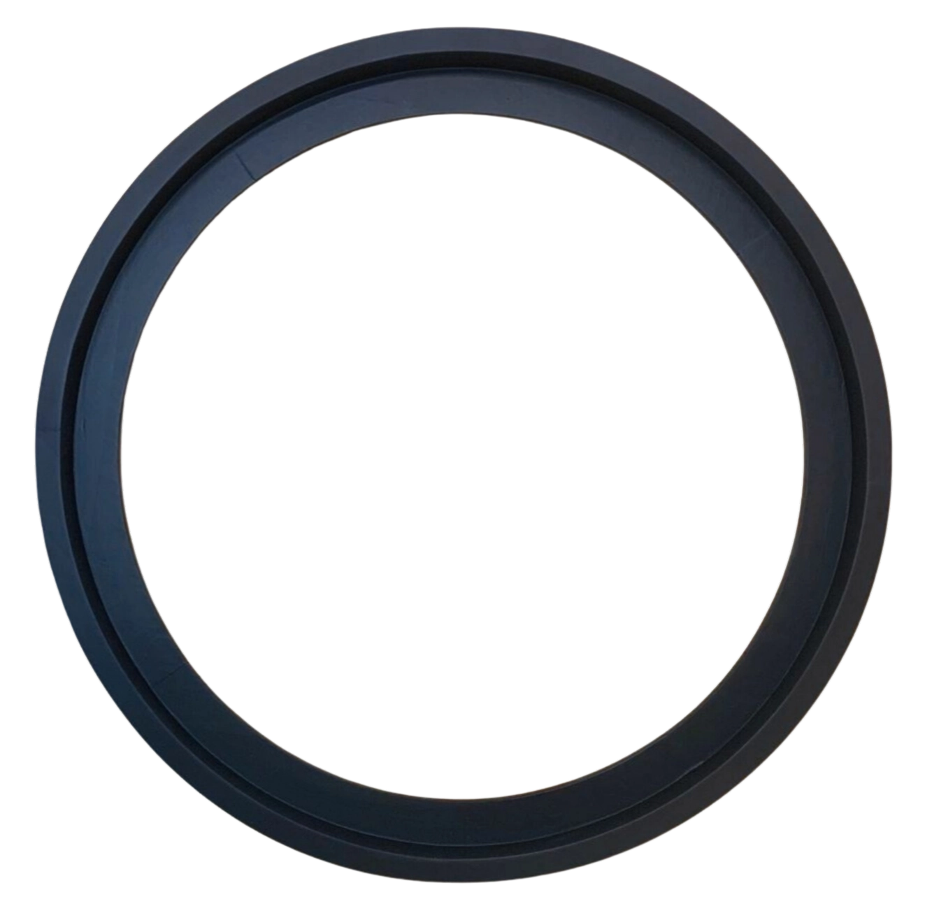 Bilderrahmen rund aus Buche – individuelle Lackierung, 38 mm Tiefe, Ø 15 bis 205 cm – Made in Germany