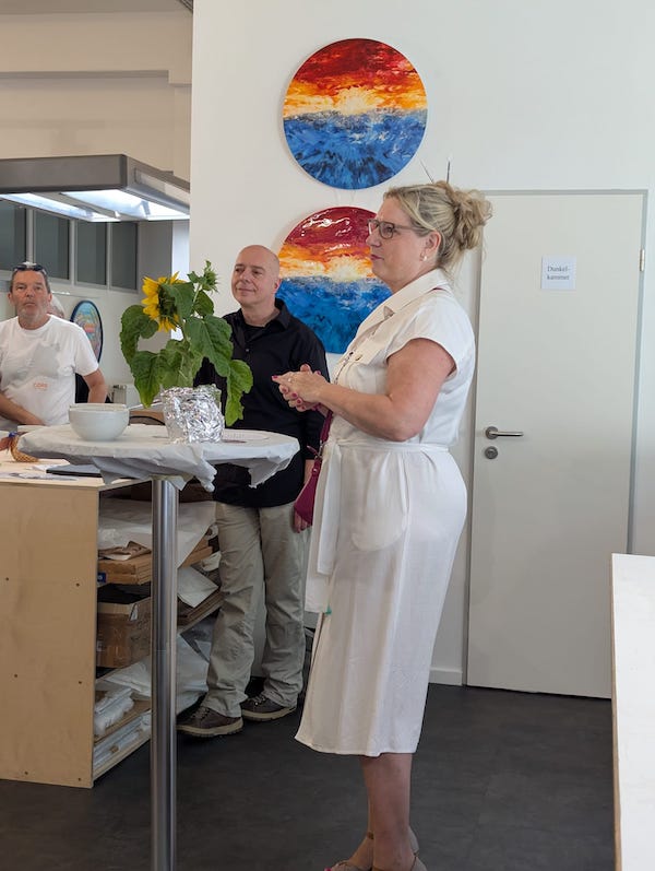 RoundArt-Ausstellung Hamburg, Melanie Wendt
